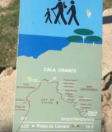 50 Meters From Cala Crancs- Terrace And Seaviews